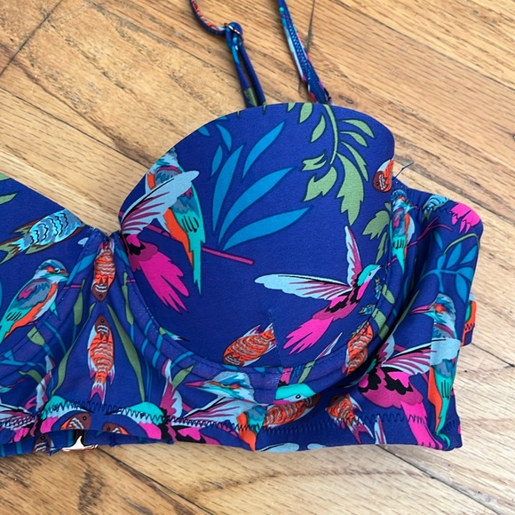 Anthropologie Other - Anthropologie Allihop Hummingbird Bikini Top